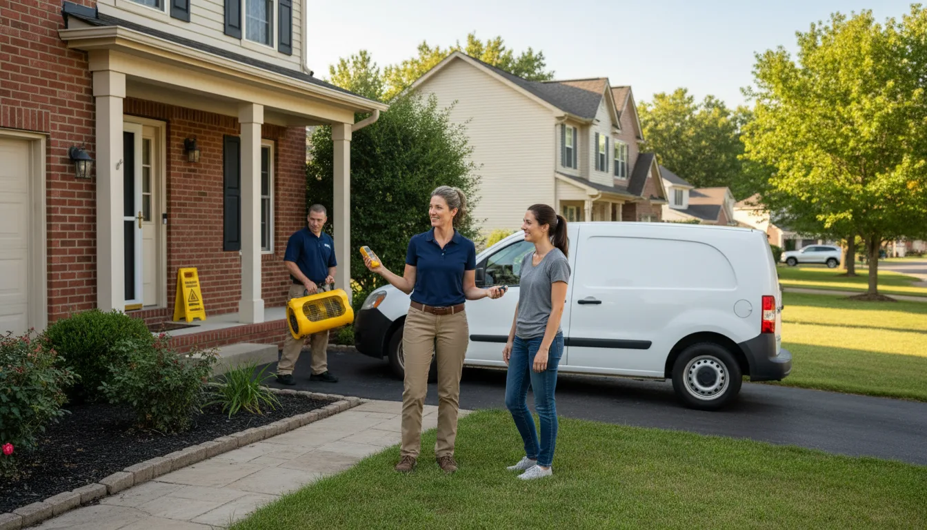 Water restoration image for Emergency Water Damage Restoration in Bangs, TX